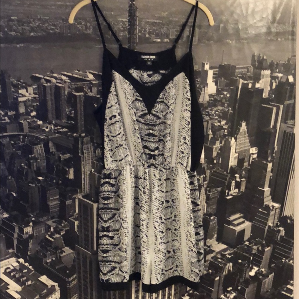 Snake Pattern Romper